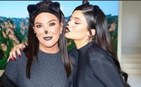 Kylie Jenner presume su avanzado embarazo con tierno disfraz de Halloween