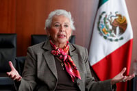 La presidenta del Senado, Olga Sánchez Cordero, espera aprobar el cannabis lúdico en diciembre