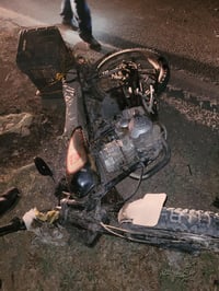 Motociclista antes de morir avisa de su accidente en Gómez Palacio