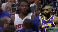 Golpe de LeBron James a Isaiah Stewart casi desata pelea masiva entre Lakers y Pistons