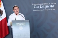 'Agua Saludable no se va a quedar a medias', asegura gobernador de Durango