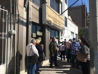 Ejidatarios protestan en el Registro Agrario Nacional en Torreón por falta de servicio