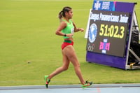 Sofía Ramos, sin podio en los 20 kilómetros de marcha de Cali Valle
