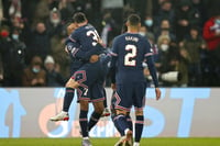 Kylian Mbappé y Messi reparten gran goleada del PSG ante el Club Brujas en Champions