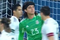 Así fue el primer 'atajadón' de Carlos Acevedo junto a la Selección Mexicana