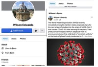 Facebook afirma que un científico falso era usado para la desinformación COVID