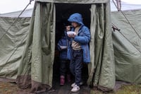 Migrantes en la frontera entre Bielorrusia y Polonia, una crisis congelada