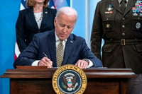 Joe Biden anuncia el envío de drones estadounidenses a Ucrania 