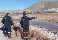 Protección Civil de Lerdo vigila lecho del río Nazas