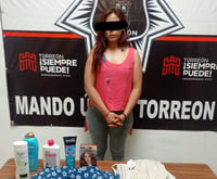 Detienen a joven en Torreón al tratar de robar ropa para la playa