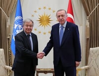 Guterres habla sobre Ucrania con presidente de Turquía previo a su reunión con Putin