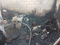 Se incendia vivienda del ejido La Unión de Torreón