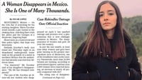 Caso de Debanhi Escobar llega a la portada del diario The New York Times