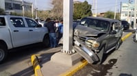 Ebrio al volante provoca choque en el sector Centro de Torreón