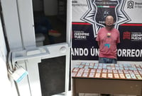 Con violencia, hombre asalta a operador de camión en Torreón y acaba detenido