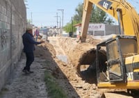 Simas Torreón reporta labor emergente en drenaje