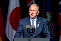 VIDEO: Expresidente de EUA George Bush confunde invasión a Irak con guerra en Ucrania
