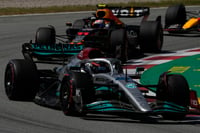 Checo Pérez termina en segundo lugar en Gran Premio de España, gana Max Verstappen