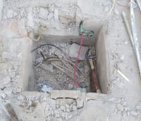 Sorprenden a sujeto robando cable de bomba del Simas Torreón, ya hay denuncia