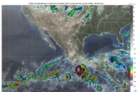 Se forma 'Agatha', primer huracán de temporada frente a costas de Oaxaca