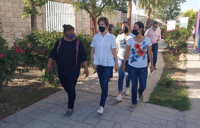 Supervisa Selina Bremer Centros Comunitarios en Torreón