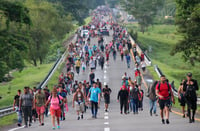 México y EUA acuerdan plan de trabajo temporal para migrantes centroamericanos 
