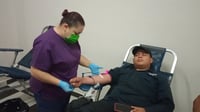 Acuden elementos de seguridad de San Pedro a donar sangre 