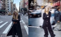 ¡No pasan los años! Avril Lavigne recrea la portada de su icónico álbum 'Let Go'