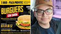 Invitan a hamburguesada para ayudar a Sebastián a vencer el cáncer