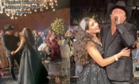 Julión Álvarez sorprende en fiesta de XV años y termina bailando con la cumpleañera