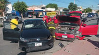 Aparatoso accidente en Torreón deja daños por 280 mil pesos