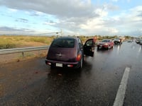 Fuerte choque en carretera Torreón - San Pedro deja tres personas lesionadas
