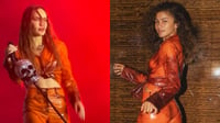 Imagen ¿Quién se ve mejor? Belinda y Zendaya usaron el mismo traje que cambia de color con la temperatura