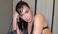 Kim Kardashian le dice 'hola' al verano con bikini de látex