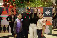 Acuden a encendido navideño