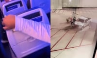 Pasajero desata pánico en avión; abre la puerta y trepa a un ala