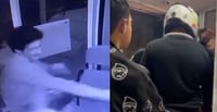 VIDEO: Exhiben a joven golpeando a guardia de seguridad en Lomas de Angelópolis