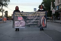 Familiares de desaparecidos peregrinan y piden por encontrar a sus seres queridos