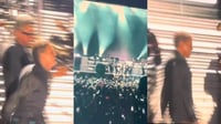 '¡SIU!'; Luis Miguel cierra su concierto festejando como Cristiano Ronaldo