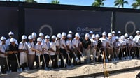Concacaf colocó la primera piedra para su Casa de Futbol UNA Concacaf en Cap Cana