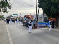 Personal de Salud peregrina en Torreón para venerar a la Virgen de Guadalupe