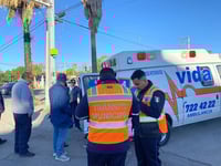 Conductor arrolla a un adulto mayor en el sector Centro de Torreón