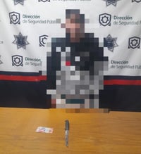 Hombre amaga a mujer con un cuchillo y le quita el dinero en el Centro de Torreón