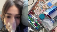 Imagen 'Me duele vivir y respirar', Danna Paola preocupa a fans al aparecer con mascarilla de oxígeno