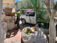 Buena respuesta se tuvo en campaña de reciclaje en San Pedro