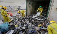 ONU dice que basura electrónica se acumula y reciclaje va a la zaga