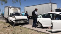 Se registra fuerte choque en la carretera a Mieleras; hay siete vehículos involucrados