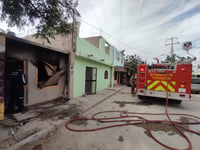 Se incendia vivienda de la colonia Eduardo Guerra de Torreón