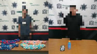 Caen dos jóvenes señalados por robo a negocio en el Centro de Torreón