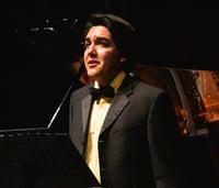 El tenor coahuilense Sergio Vallejo. (CORTESÍA)